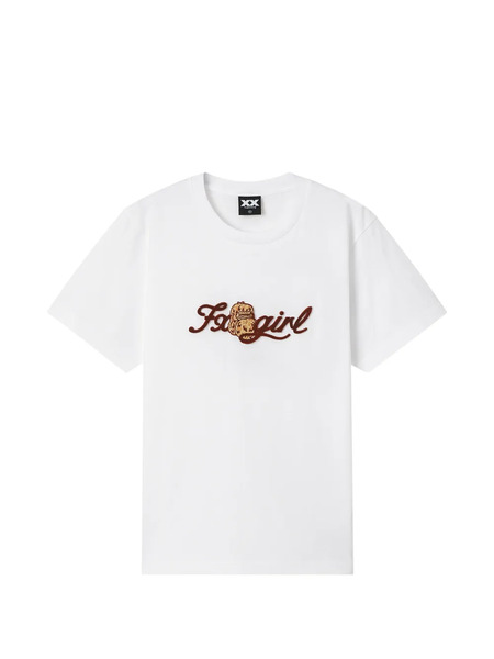  Fingercroxx Embroidered T-shirt - White 