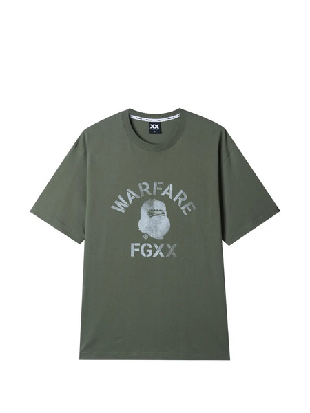  Fingercroxx Graphic Print T-shirt - Green 