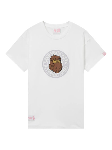  Fingercroxx Graphic-print T-shirt - White 