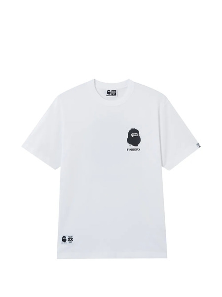 Fingercroxx Graphic T-shirt - White 