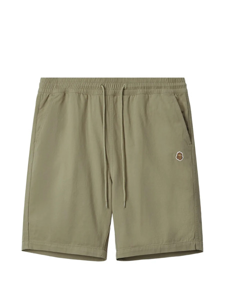  Fingercroxx Logo-detail Drawstring Shorts - Green 