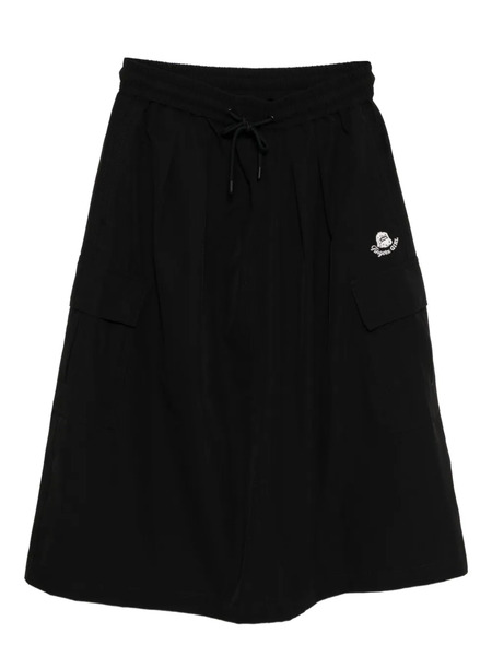  Fingercroxx Logo-embroidered Shorts - Black 