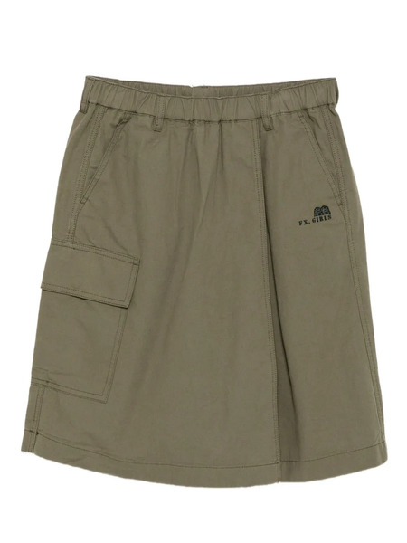  Fingercroxx Logo-embroidered Skorts - Green 