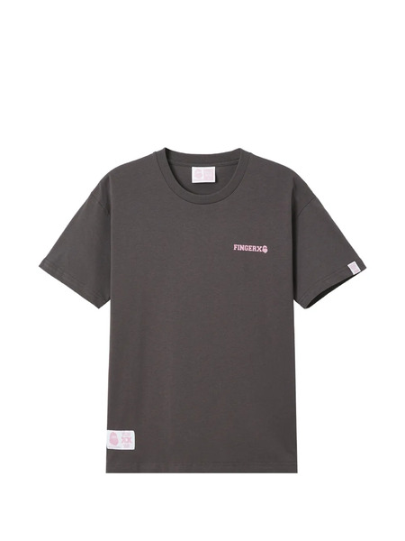  Fingercroxx Logo T-shirt - Grey 