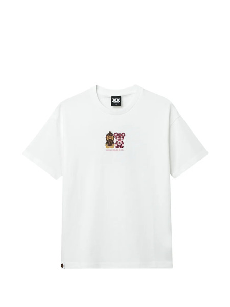  Fingercroxx Print T-shirt - White 