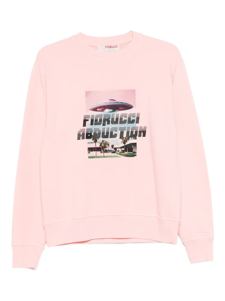  Fiorucci Abduction Printed Sweatshirt - Pink 