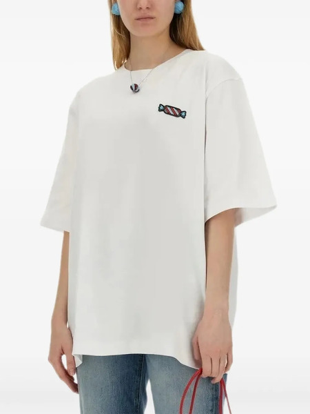  Fiorucci Appliqué T-shirt - White 