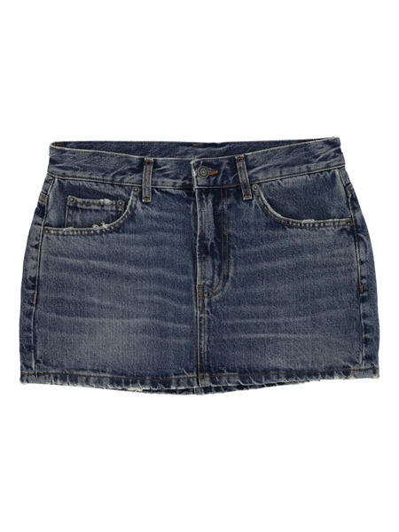  Fiorucci Five-pocket Mini Skirt - Blue 