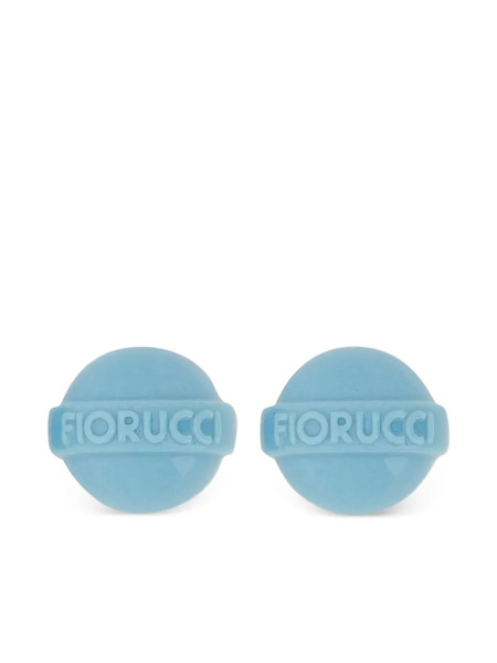  Fiorucci Logo Earrings - Blue 