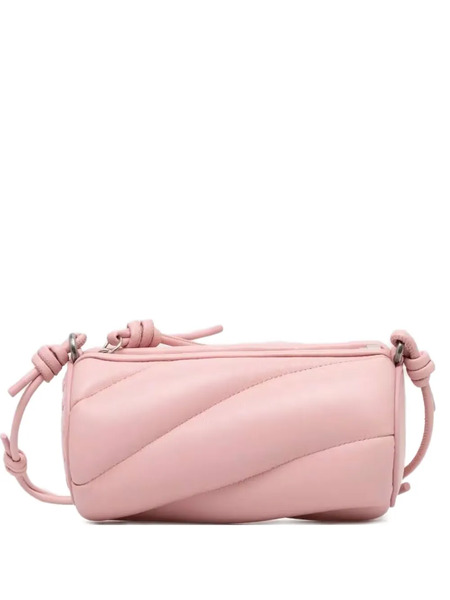  Fiorucci Padded Leather Crossbody Bag - Pink 