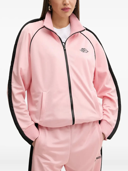  Fiorucci Panelled Zip-up Sweatshirt - Pink 