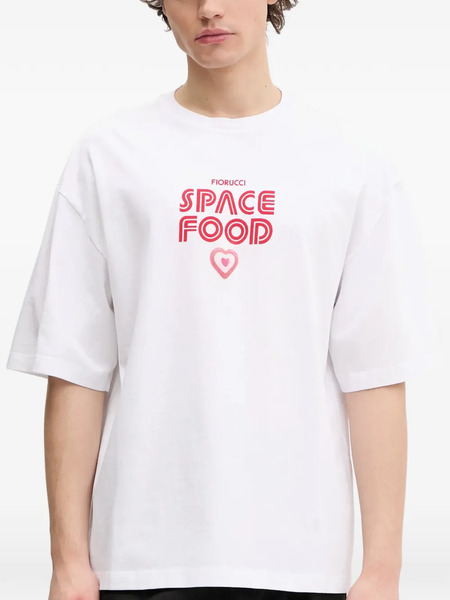  Fiorucci Slogan-print T-shirt - White 