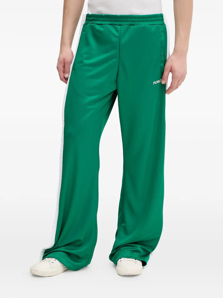  Fiorucci Stripe-detail Trousers - Green 