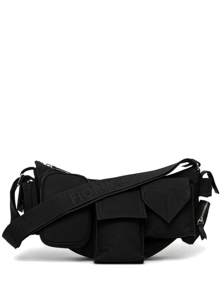  Fiorucci Super Pocket Shoulder Bag - Black 