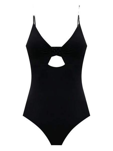  Fisico Cut-out Swimsuit - White 