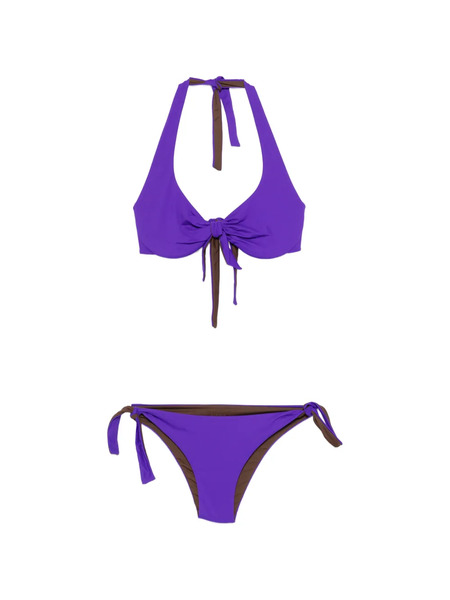  Fisico Tie-detail Bikini - Purple 