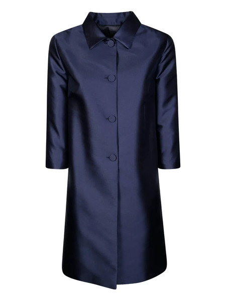  F.it Buttoned Coat - Blue 