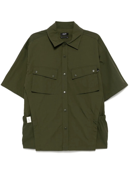  Five Cm Button-up Shirt - Green 