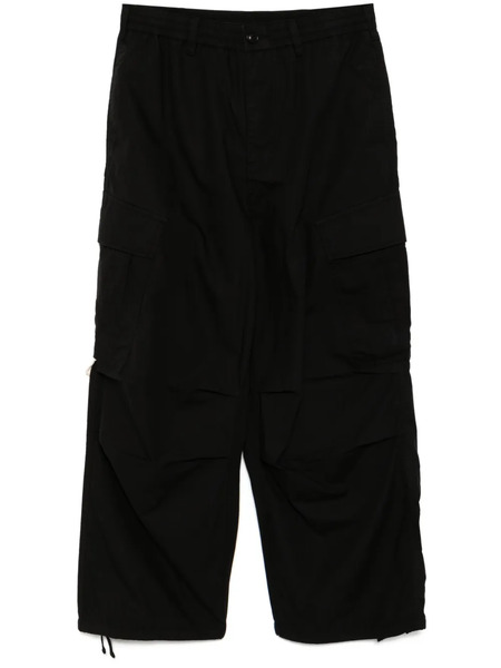  Five Cm Cargo Tapered Trousers - Black 