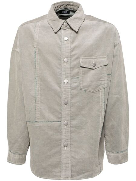  Five Cm Corduroy Shirt - Blue 