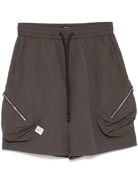  Five Cm Drawstring Cargo Shorts - Grey 