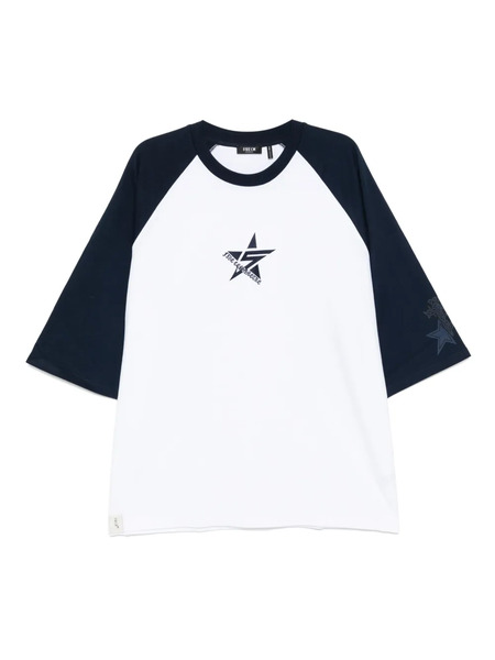  Five Cm Embroidered T-shirt - Blue 