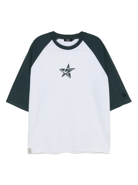  Five Cm Embroidered T-shirt - Blue 