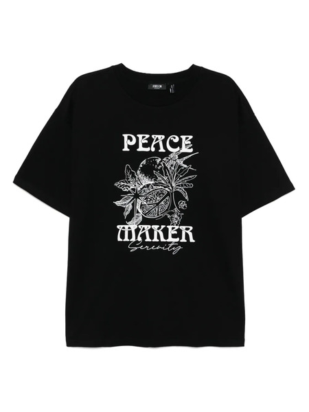  Five Cm Graphic-print T-shirt - Black 