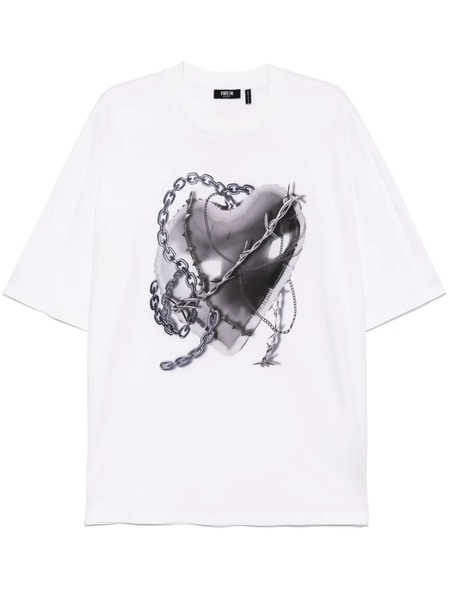  Five Cm Graphic-print T-shirt - White 