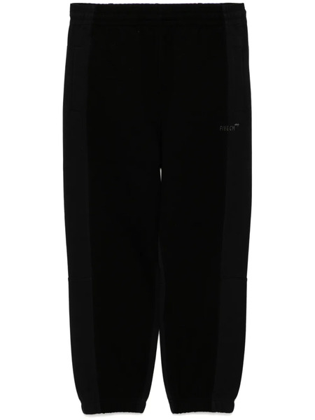  Five Cm Logo-embroidered Pants - Black 