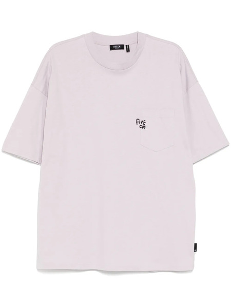  Five Cm Logo-embroidered T-shirt - Purple 