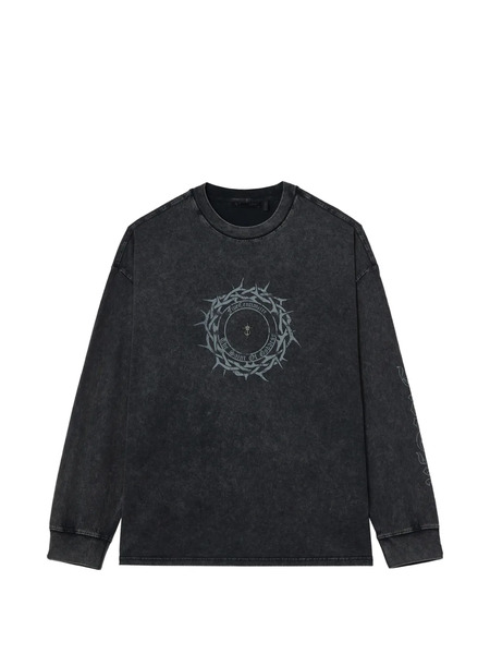  Five Cm Long-sleeved T-shirt - Black 