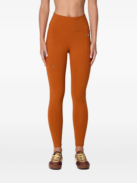  Fjällräven Elasticated-waistband Leggings - Orange 