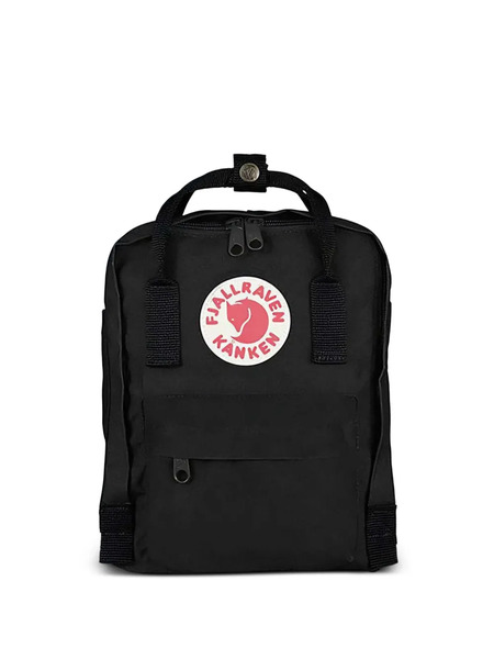  Fjällräven Kånken Logo-patch Backpack - Black 