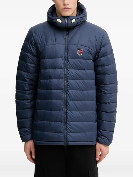  Fjällräven Logo-detail Padded Jacket - Blue 