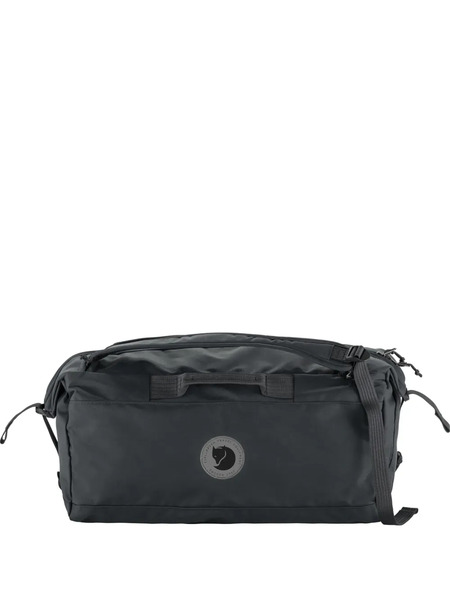  Fjällräven Logo Duffel Bag - Black 