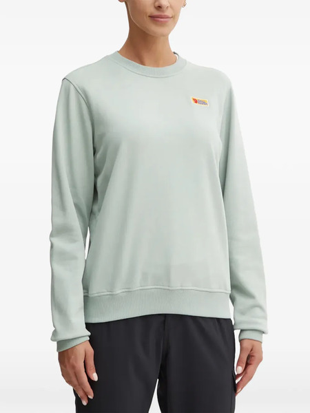  Fjällräven Vardag Logo-patch Sweatshirt - Green 