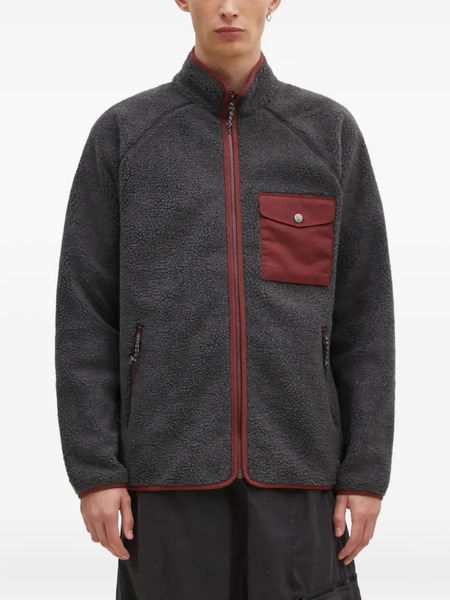  Fjällräven Zip-up Sweatshirt - Grey 