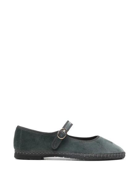  Flabelus Javert Buckle-fastening Ballet Flats - Grey 