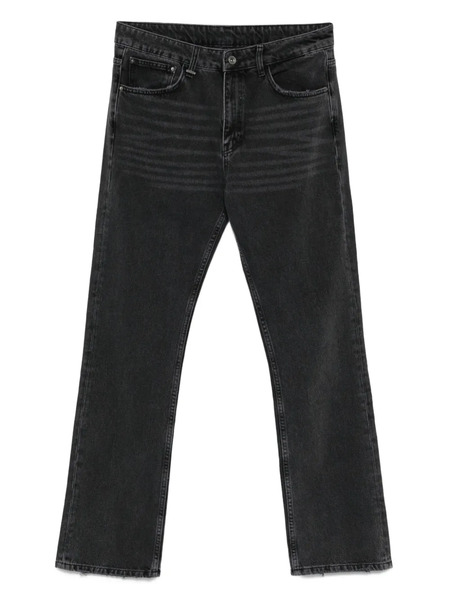  Flâneur Frayed-hem Jeans - Black 
