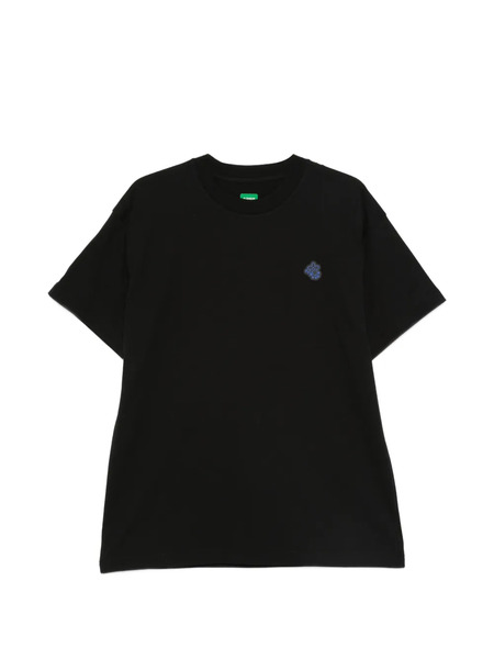 Flâneur Logo-patch T-shirt - Black 