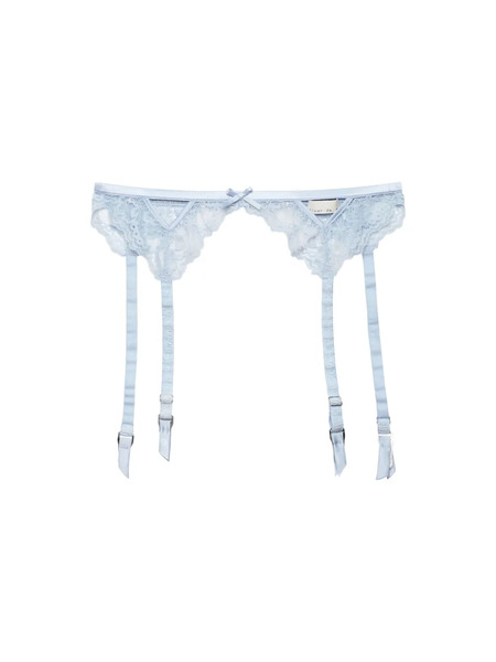  Fleur Du Mal Bianca Garter Belt - Blue 