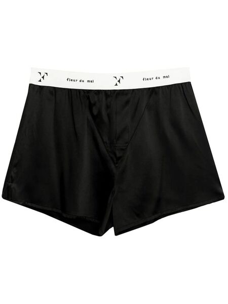  Fleur Du Mal Boxer Shorts - Black 