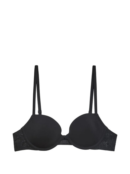  Fleur Du Mal Demi Lace Moulded Bra - Black 