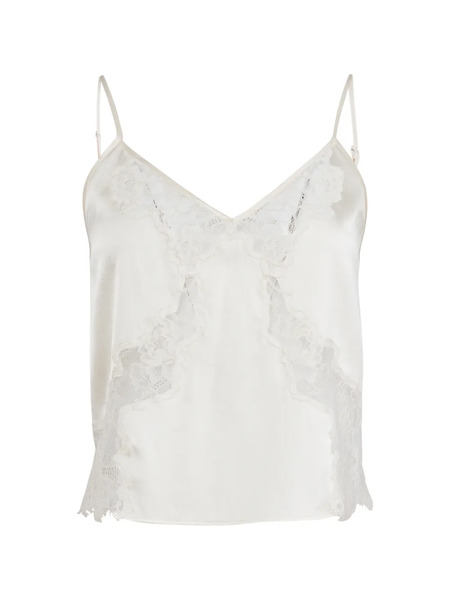  Fleur Du Mal Juliet Lace Blouse - White 