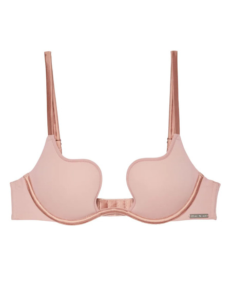  Fleur Du Mal Le Stretch Micro Seduce U-plunge Bra - Pink 