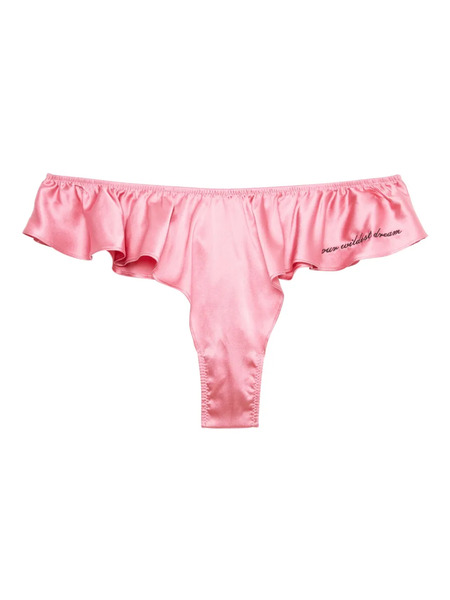  Fleur Du Mal Luxe Flutter Panties - Pink 