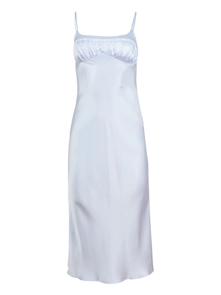  Fleur Du Mal Ruched Dress - Blue 
