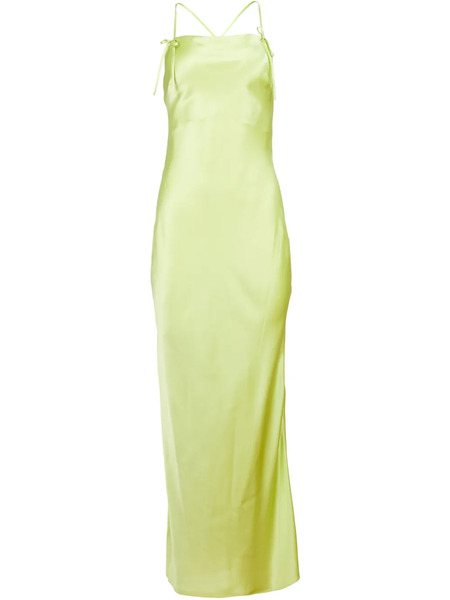  Fleur Du Mal Silk Dress - Green 