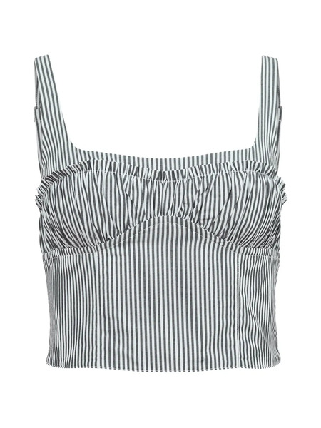  Fleur Du Mal Striped Top - Black 